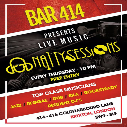 Dub Natty Sessions (Live at Bar 414) Dub Natty Sessions (Live at Bar 414)