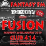 Fantasy FM presents: FUSION at Club 414, Brixton, London, SW9 8LF
