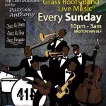 Grass Roots Live Music Bank Holiday Special at Club 414, Brixton, London, SW9 8LF