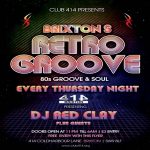 Brixton's Retro Groove at Club 414, Brixton, London, SW9 8LF