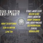 Steve Smitten Benefit Party at Club 414, Brixton, London, SW9 8LF