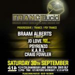 TRANCElucid - September Party at Club 414, Brixton, London, SW9 8LF