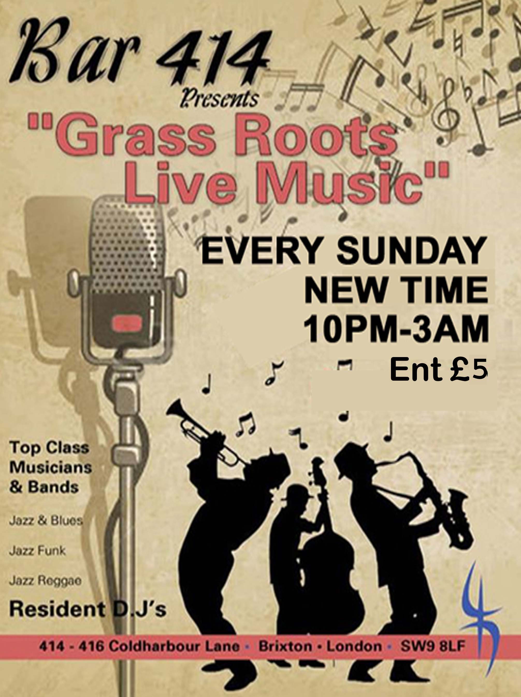 Grass Roots Live Music Sundays Bank Holiday Special