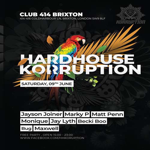 Korruption At Club 414 (Free Day Party)