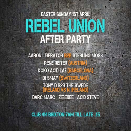Rebel Union afterparty
